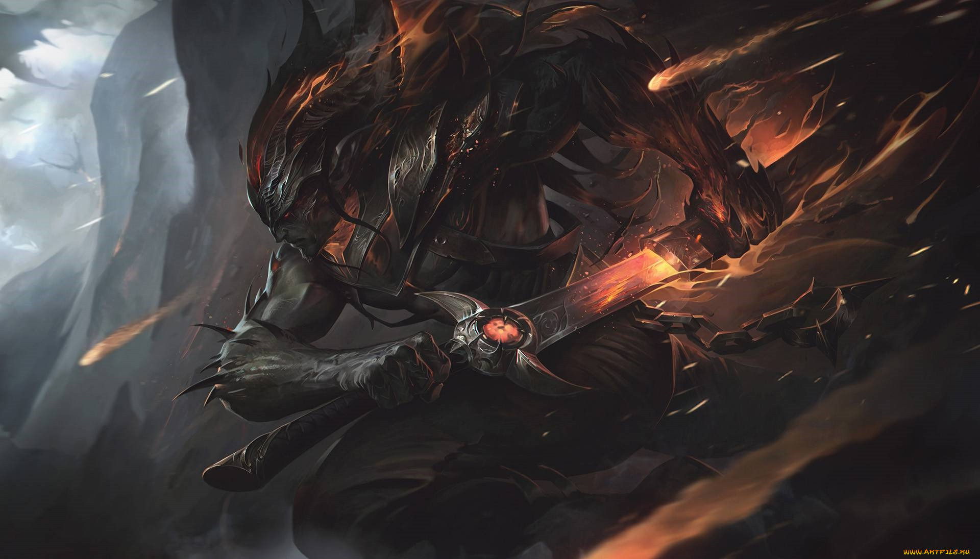  , league of legends, nightbringer, yasuo, alex, flores, , , league, of, legends, , 